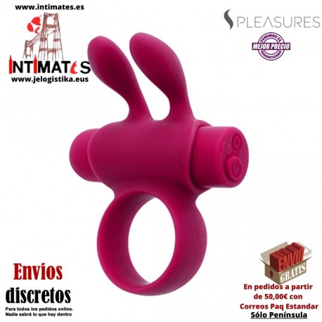 Rabbit Ring Silicone · Anillo para el pene recargable · S Pleasures Premium