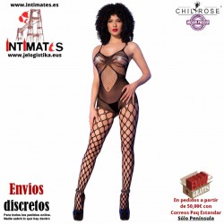 CR-4854 · Bodystocking con tirantes finos · Chilirose