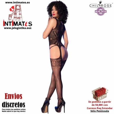 CR-4855 · Bodystocking con medias · Chilirose