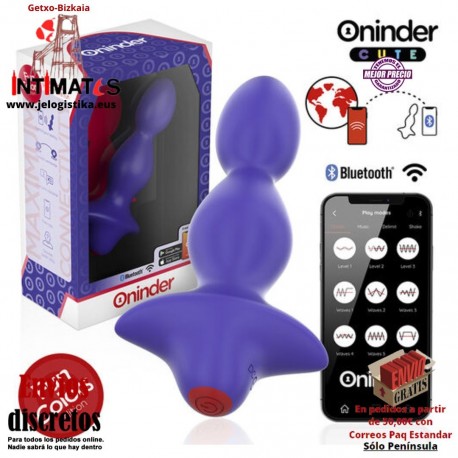 Cute · Vibrador dilatador anal con App · Oninder