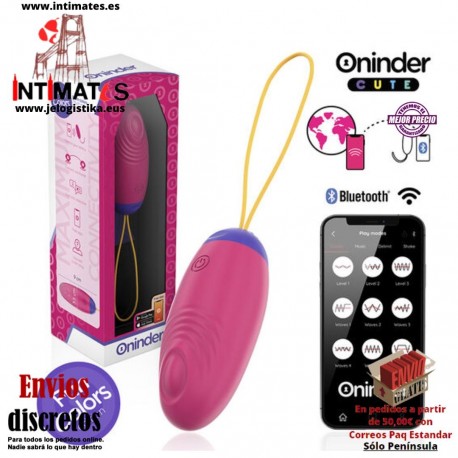 Love Pleasure · Huevo vibrador rotador con App · Oninder