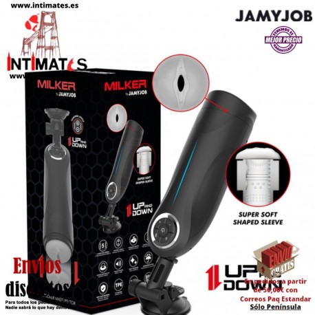 Milker · Masturbador masculino con función Up&Down· Jamyjob