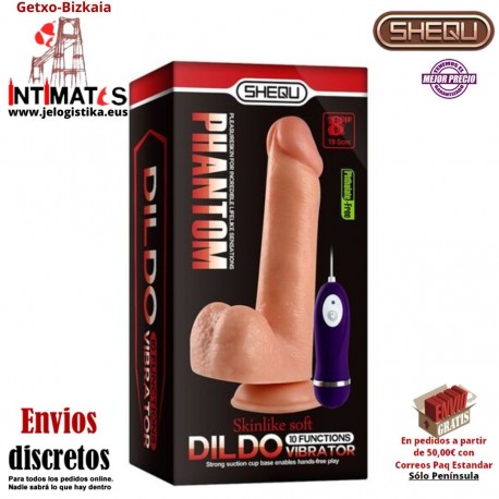 Phanton · Vibrador realista con control remoto · Shequ