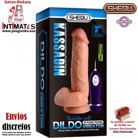 Kassadin 175mm · Vibrador realista con control remoto · Shequ