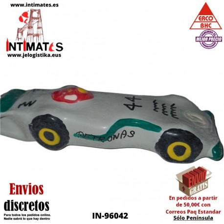 F1 Mercedes XL · Condón pintado a mano · Erco