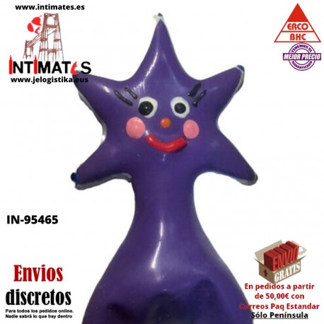 Estrella Feliz XL · Condón pintado a mano · Erco
