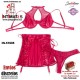 No. 957605 · Conjunto de sujetador y falda de cuero · Subblime