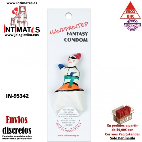 Snowboard XL · Condón pintado a mano · Erco