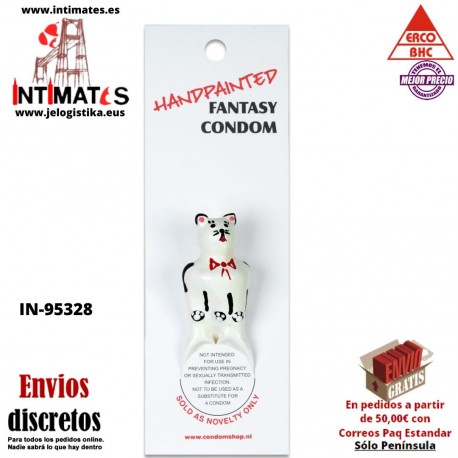 Cat XL · Condón pintado a mano · Erco