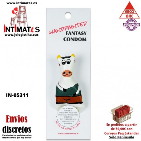 Cow XL · Condón pintado a mano · Erco