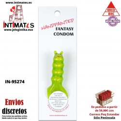 Oruga XL · Condón pintado a mano · Erco