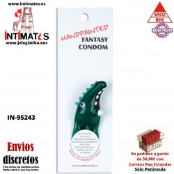 Cocodrilo XL · Condón pintado a mano · Erco