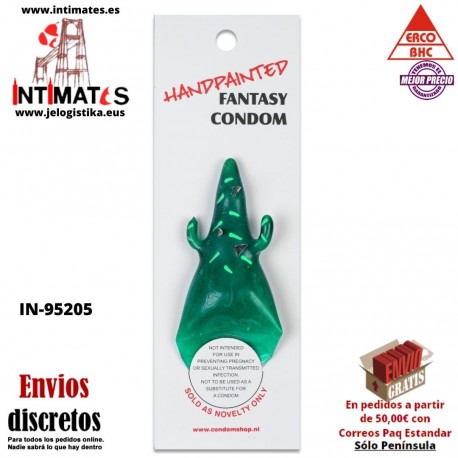 Cactus Grande XL · Condón pintado a mano · Erco
