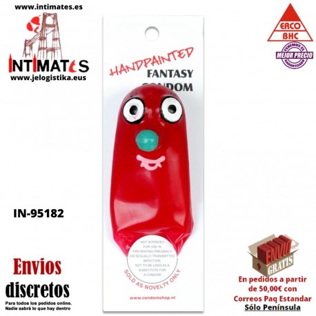 Nosy XL · Condón pintado a mano · Erco