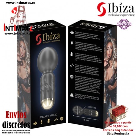 Pocket Wand · Masajeador corporal y de zonas intimas · Ibiza