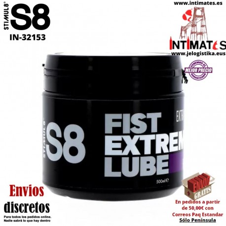 Fist Extreme Lube · Combina agua y silicona para una sensación sedosa · Stimul8