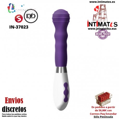 Alida · Vibrador de silicona ultrasuave - 10 vel · Luminous