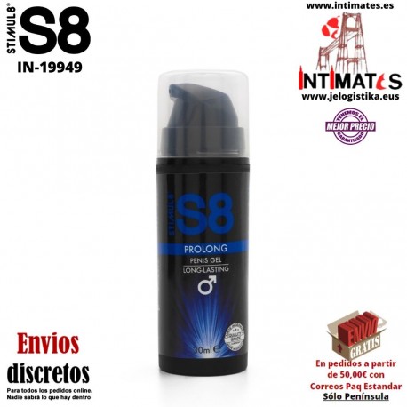 Prolong  30ml · Gel retardante · Stimul8
