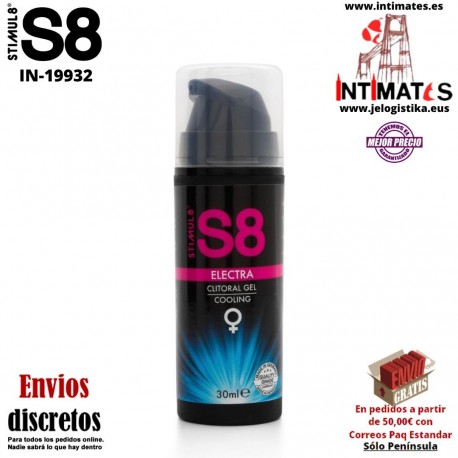 Electra 30ml · Gel estimulante del clítoris · Stimul8