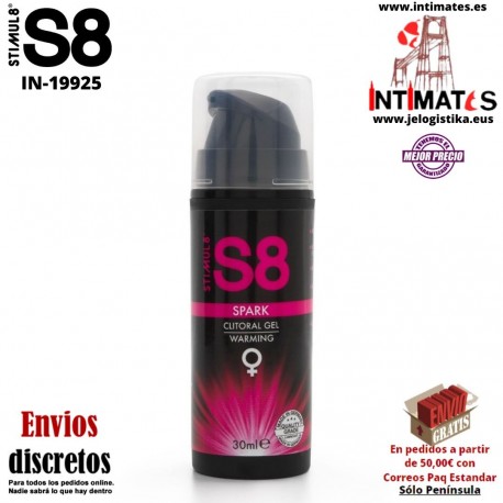 Spark 30ml · Gel estimulante del clítoris · Stimul8