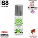 S8 Aloe Vera 125ml · Lubricante hidratante a base de agua · Stimul8