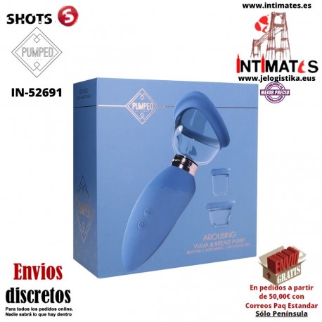 Arousing · Bomba para aumentar el tamaño de senos y vulva · Pumped