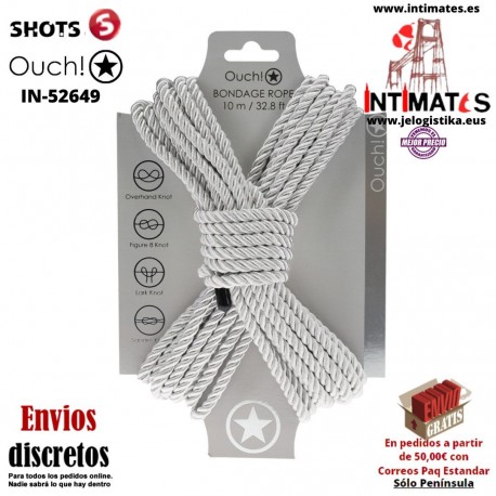 Bondage Rope · Cuerda de poliéster para bondage - 10 m · Ouch!
