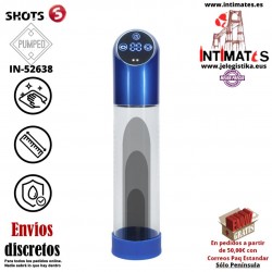 Metal Blue · Bomba automática para el pene · Pumped