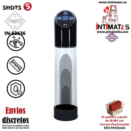 Metal Blue · Bomba automática para el pene · Pumped