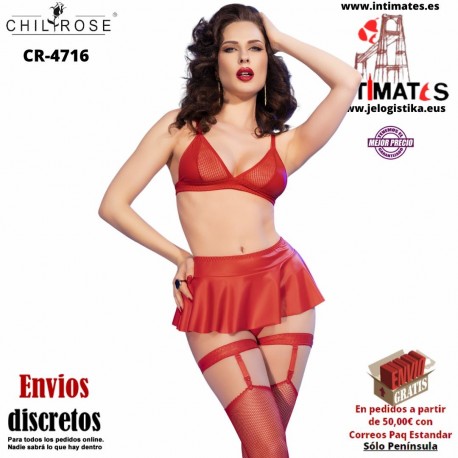 No. 4716 · Conjunto de 3 piezas · Chilirose