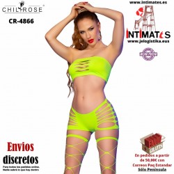 CR-4866 · Conjunto de top + short · Chilirose