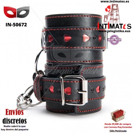 Heart Ankle Cuffs · Esposas para los tobillos · Argus Toys