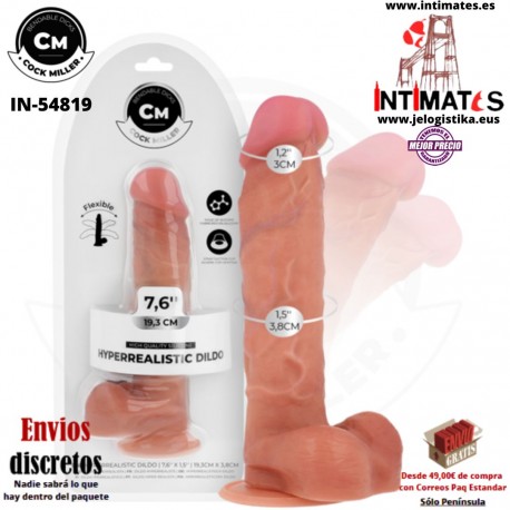 Dildo realístico de 193mm  · Cock Miller