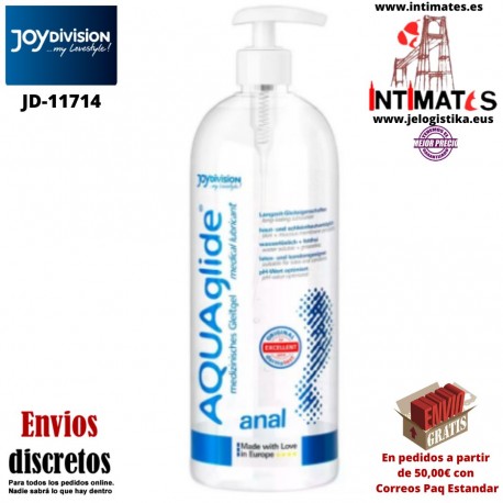 AQUAglide anal 1000ml · Lubricante base agua · Joydivision