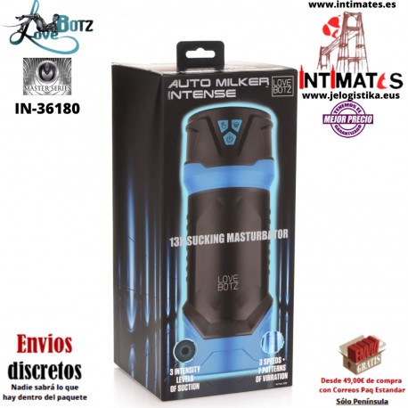The Milker 13X · Masturbador de succión intensa · LoveBotz