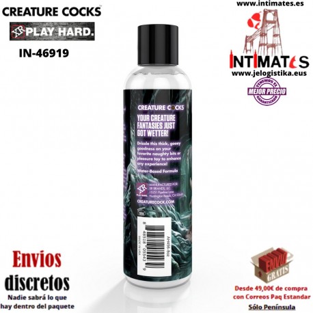 Creature Slime · Lubricante cremoso similar al semen · Master Series