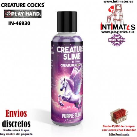 Creature Slime Purple · Lubricante resbaladizo morado · Creature Cocks