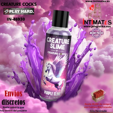 Creature Slime Purple · Lubricante resbaladizo morado · Creature Cocks