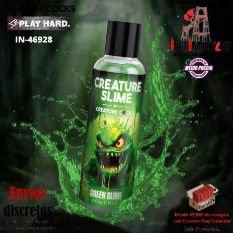 Creature Slime Green · Lubricante resbaladizo verde · Creature Cocks