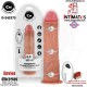 Vibrador realista con control remoto 215mm  · Cock Miller