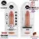 Vibrador realista con control remoto 215mm  · Cock Miller