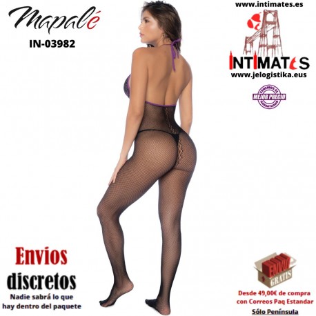 No. 1122 · Body de red con copas de encaje · Mapalé