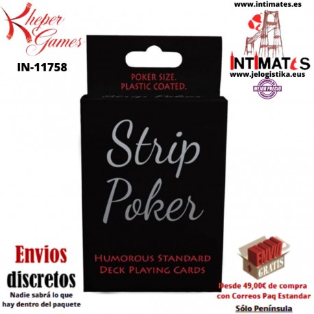 Strip Poker · Baraja de cartas · Kheper Games