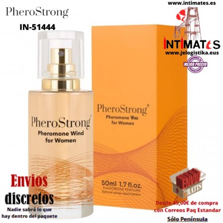 Wind for Women 50ml · Perfume con feromonas para mujeres · PheroStrong