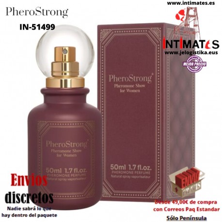 Show for Women 50ml · Perfume con feromonas para mujeres · PheroStrong