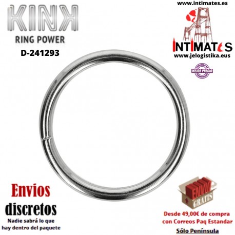 Anillo de metal para el pene de 50mm · Kink