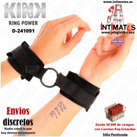 Muñequera para principiantes con anilla  · Kink