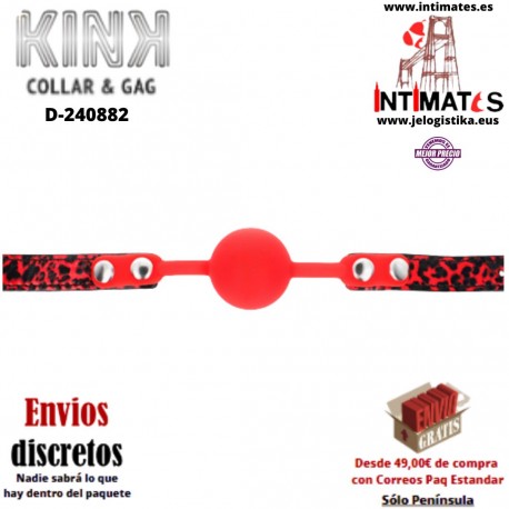 Modelo 2 · Mordaza de bola de silicona 40mm · Kink