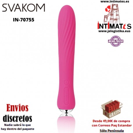 Anya · Vibrador flexible y recargable con efecto calor · Svakom