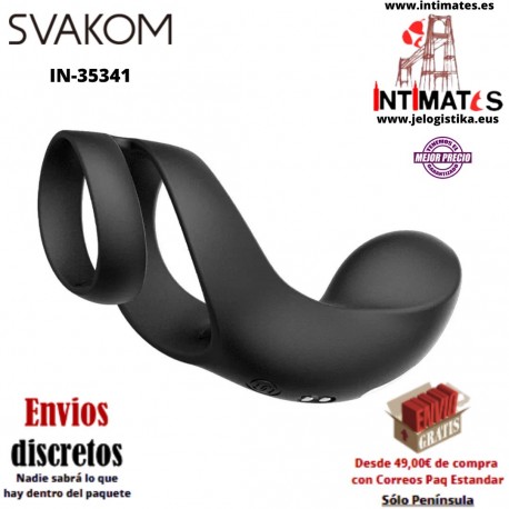 Benedict · Estimulador de perineo de doble anillo y vibración · Svakom